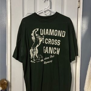 Tilly's Dark Green Graphic Tee